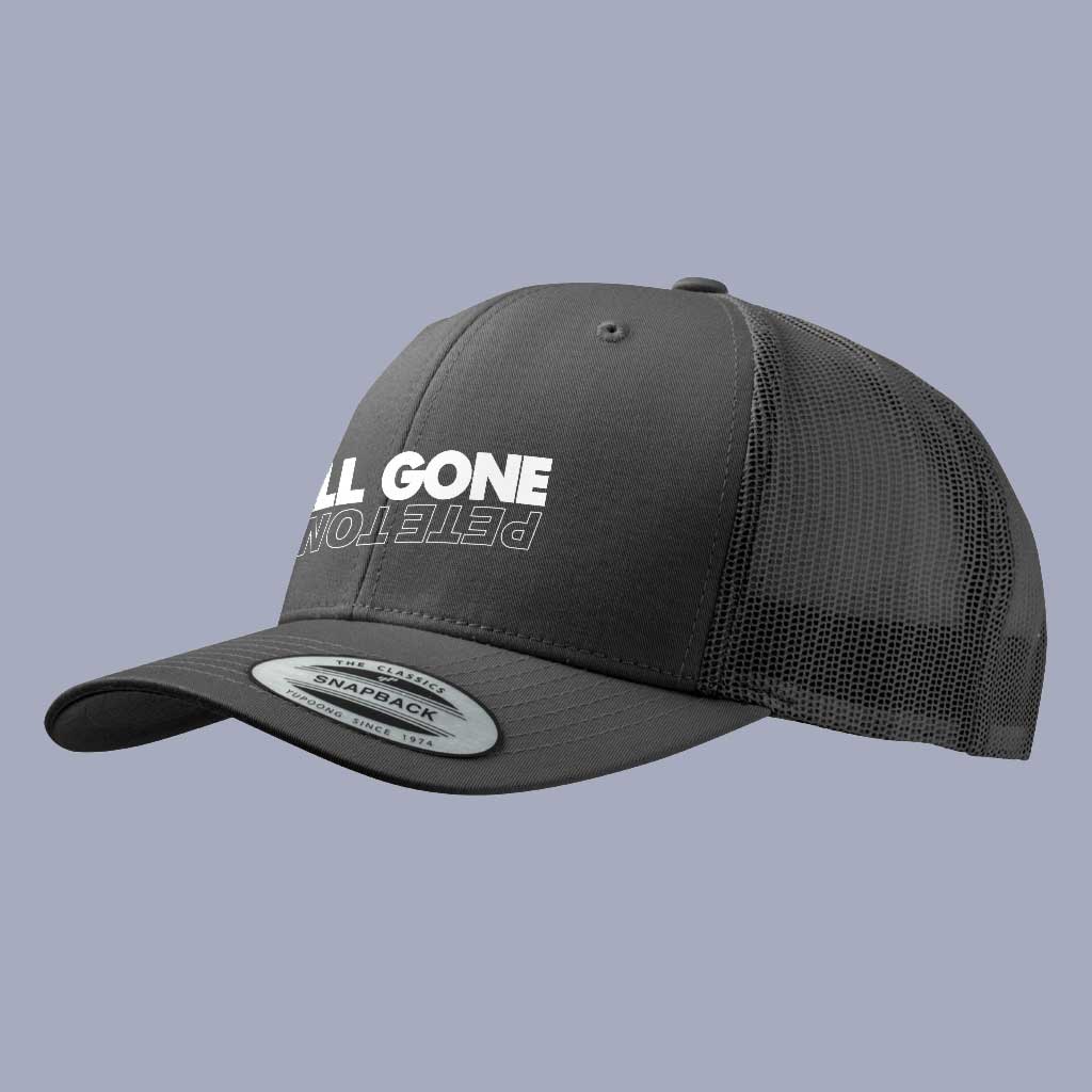 AGPT White Logo Retro Trucker Cap-Pete Tong Store