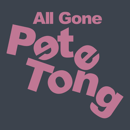 All Gone Pete Tong Falling Lettering Unisex Organic T-Shirt-Pete Tong Store