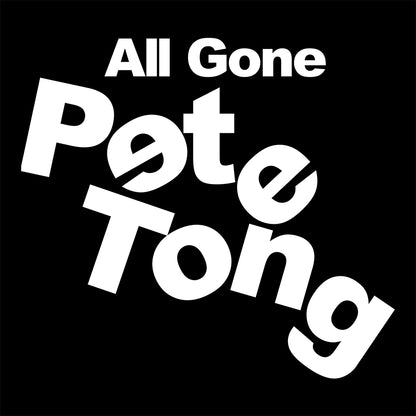 All Gone Pete Tong Falling Lettering Unisex Organic T-Shirt-Pete Tong Store