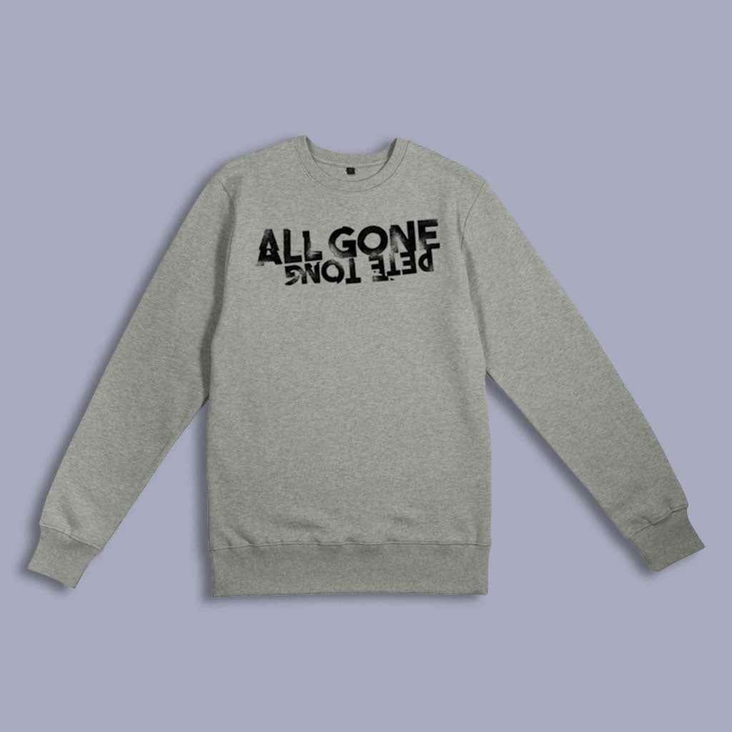 AGPT Distressed Heather Grey Sweater-Pete Tong Store